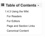 Figure 1.4.3-2: Page Table of Contents Figure 1.4.3-2: Page Table of Contents